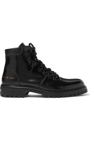 Common Projects Hiking Leather Ankle Boots