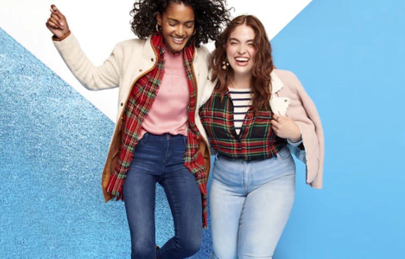 Old navy rockstar built top in warm