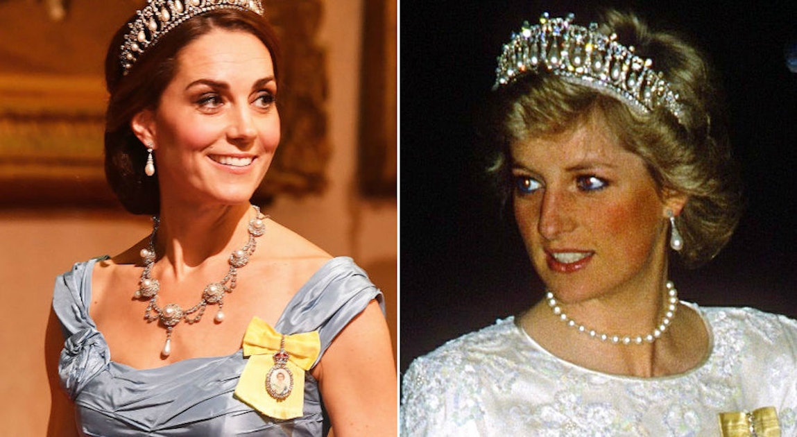 Kate Middleton Wearing Princess Diana's Lover's Knot Tiara Wasn't Her ...