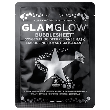 GlamGlow Bubblesheet Oxygenating Deep Cleanse Mask