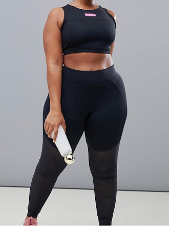 4505 Curve Legging With Over The Knee Power Mesh