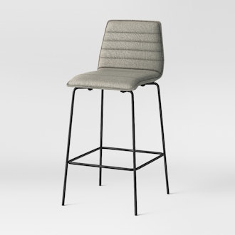 30.625" Salk Modern Quilted Barstool - Herbal - Project 62