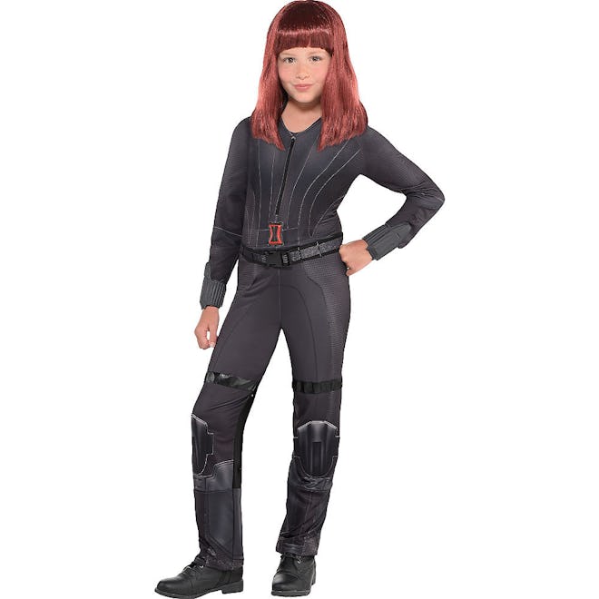 Girls' Black Widow Costume