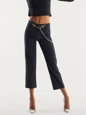 Tommy Pant - Navy Pinstripe