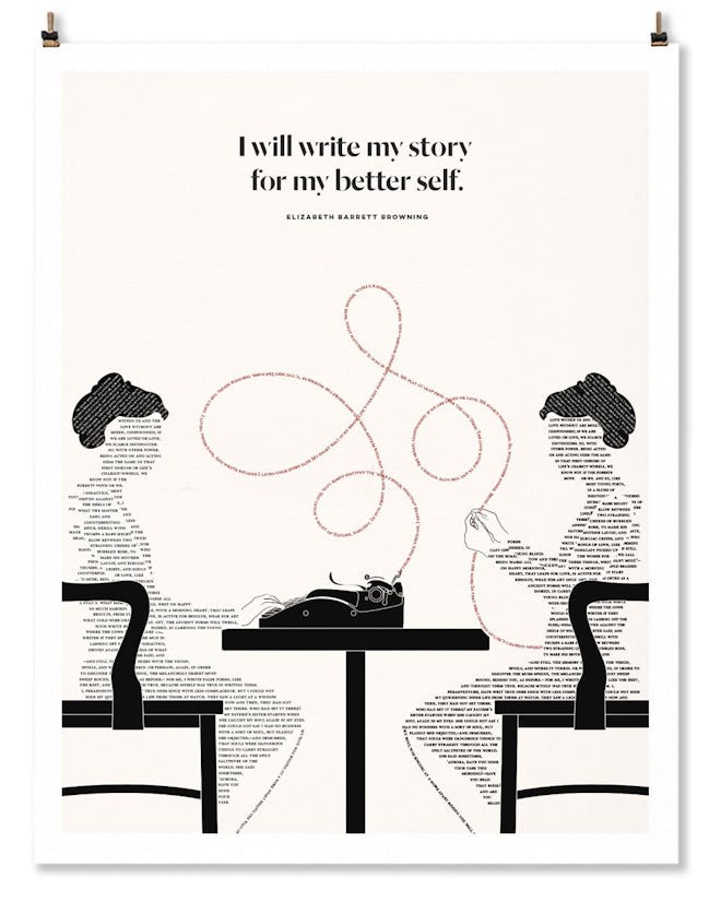 "I Will Write My Story For My Better Self" Print