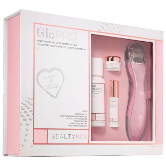 BeautyBio Blush Glitter GloPRO® Facial Regeneration Tool