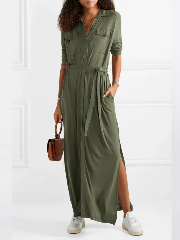 Meghan Markle's Blue Shirt Dress Looked So Different On The Runway Meghan Markle's Blue Shirt Dress Looked So Different On The Runway