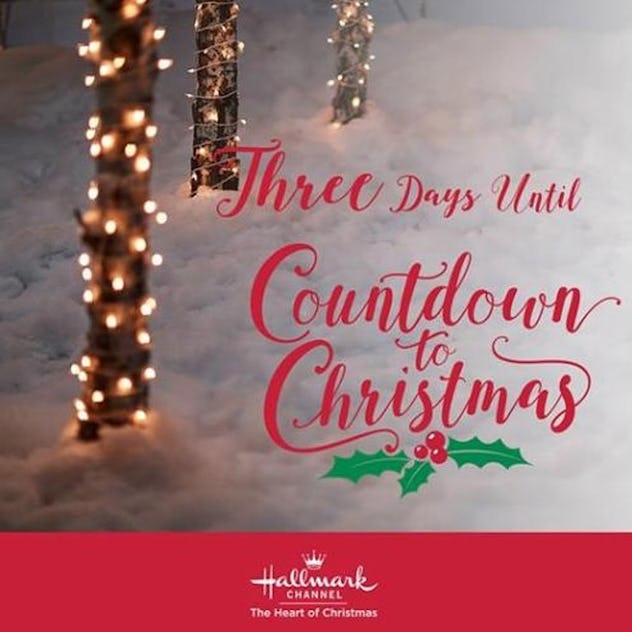 Hallmark's 'Countdown To Christmas' Special Schedule Is JamPacked With