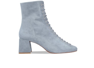 Becca Jeans Blue Suede Boots