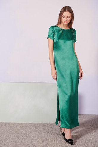 Halliwell Dress in Emerald