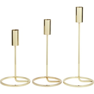 3-Piece Roundabout Tapered Candle Holder Set