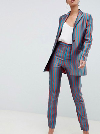 Stripe Jacquard Suit