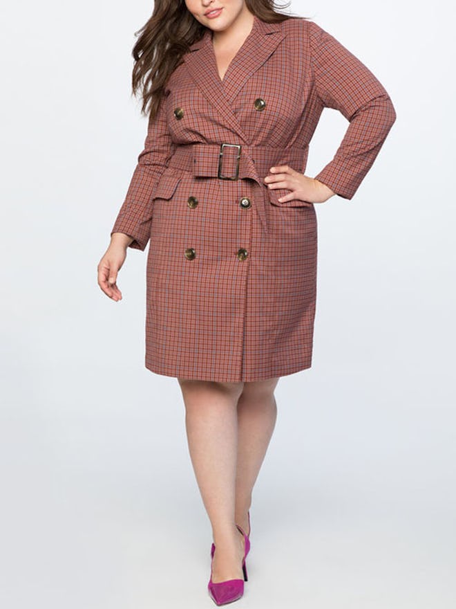 Long Sleeve Blazer Dress