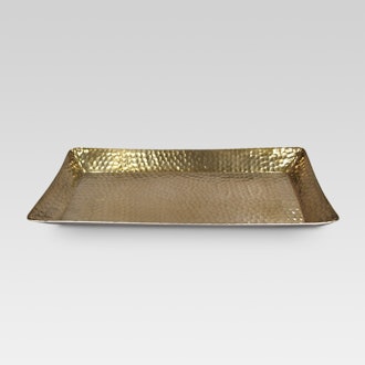 Threshold Metal Hammered Serving Tray