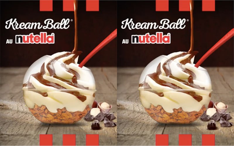 KFC France's "Nutella Kream Ball" Will Make You Want To Book A Ticket