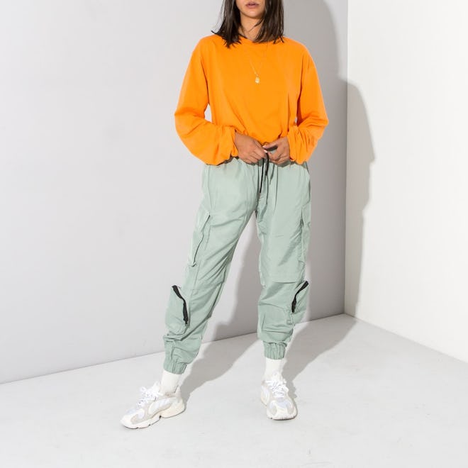 Multi-Pocket Track Pants