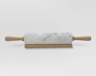 Marble Rolling Pin with Wood Handles - Threshold