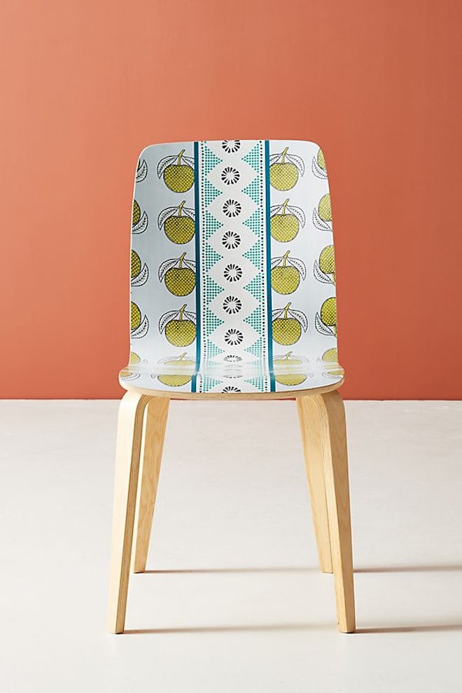 SUNO for Anthropologie Tamsin Dining Chair in Green