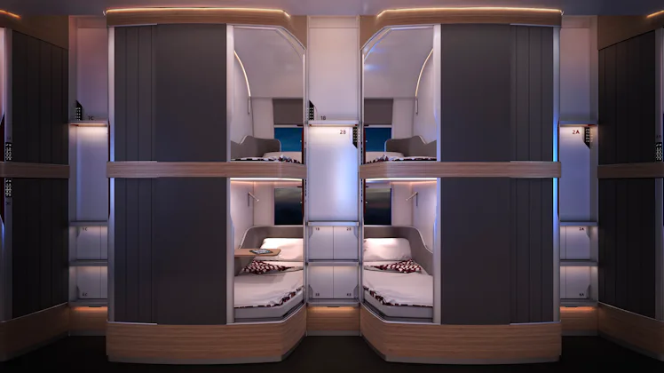 Jet Night This Austrian Federal Railways OBB Nightjet Overnight Train Looks So ...