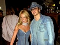 Halloween costume with jeans: Britney Spears and Justin Timberlake