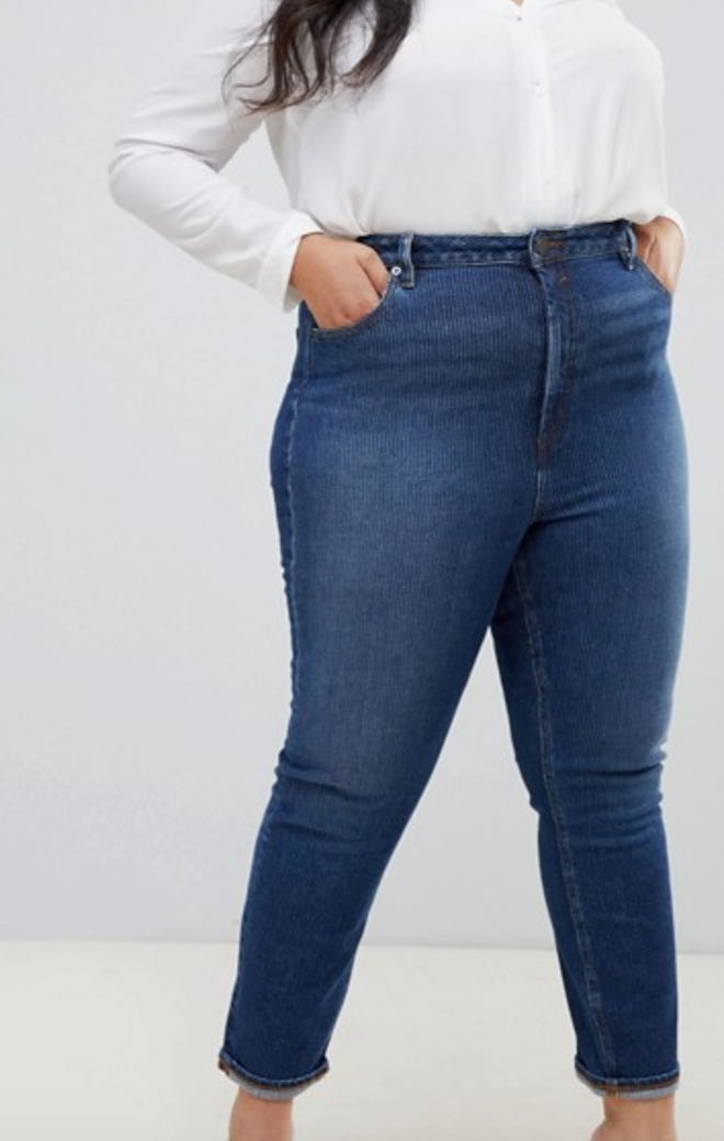 ASOS DESIGN CURVE Farleigh High Waist Mom Jeans