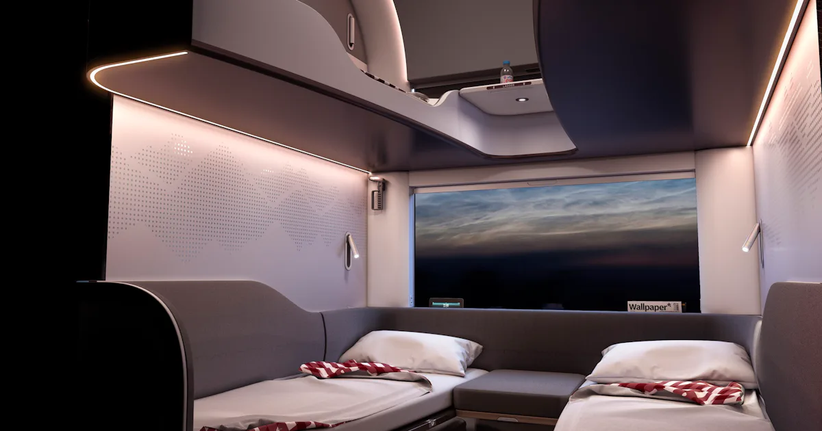 Jet Night This Austrian Federal Railways OBB Nightjet Overnight Train Looks So ...