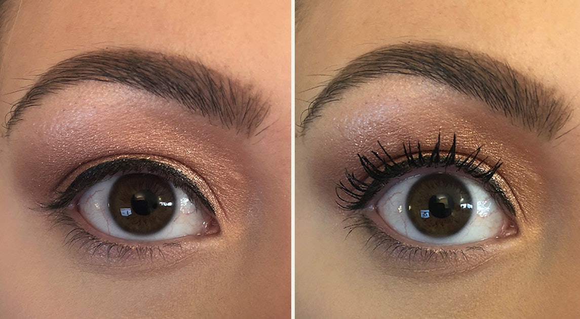 This ModelCo Turbo Lashwand Heated Eyelash Curler Review Shows Results Just  As Good As A Lash Lift