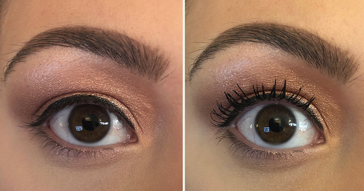 This ModelCo Turbo Lashwand Heated Eyelash Curler Review Shows Results Just As Good As A Lash Lift