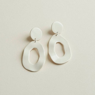 Four Eyes Ceramics - Cutout Dangle Earrings