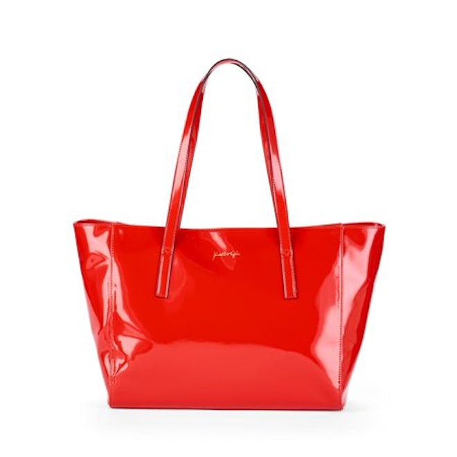 Kendall + Kylie Red Patent Tote