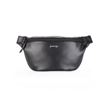 Kendall + Kylie for Walmart Black Faux Leather Large Fanny Pack