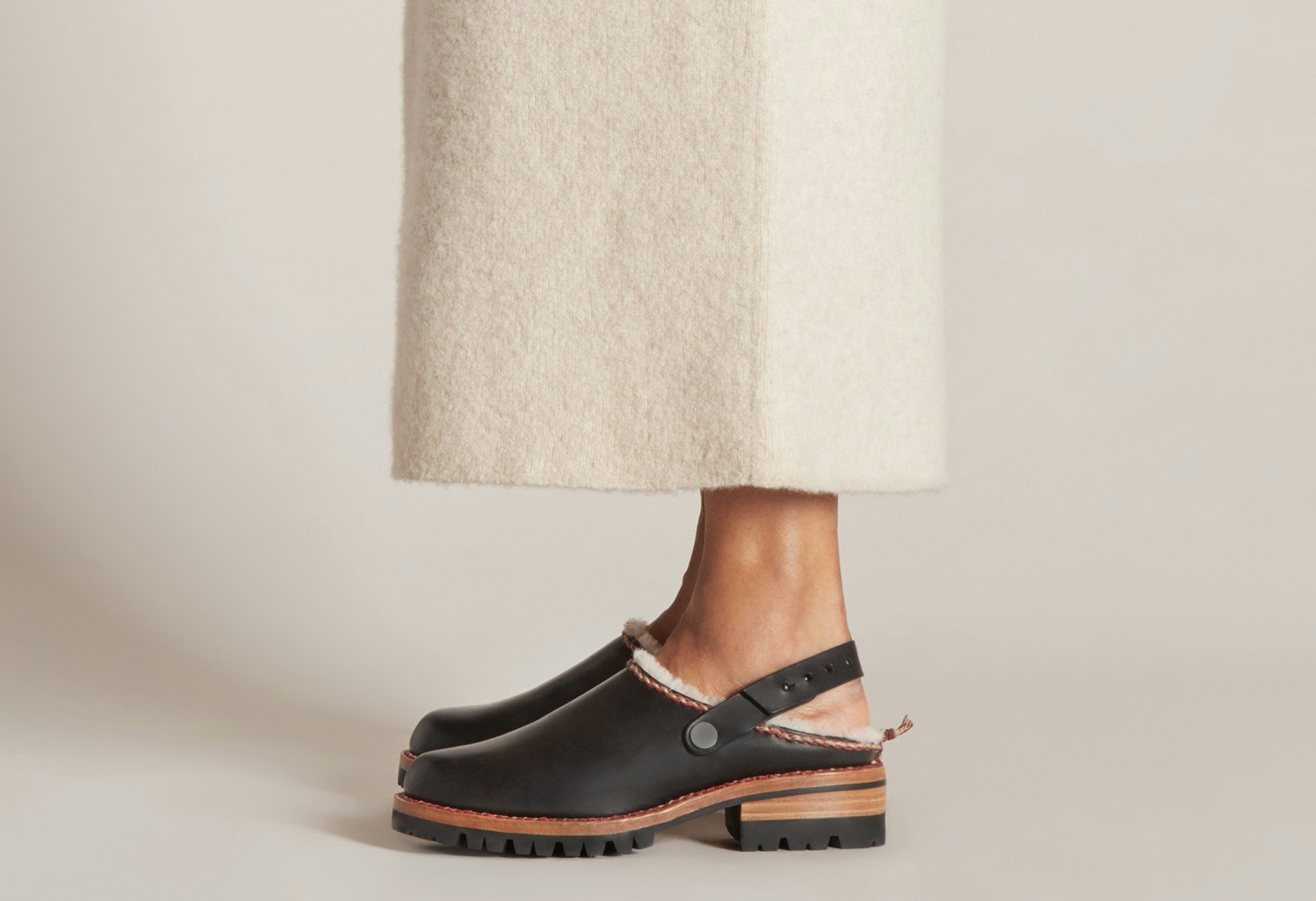 clogs for winter
