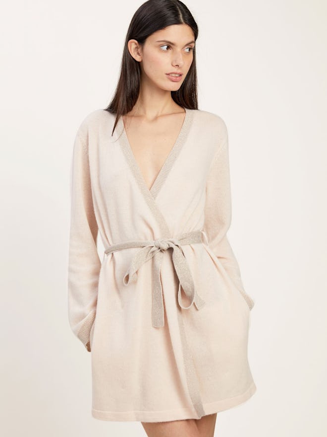 Bella cashmere robe from Morgan Lane, available to shop on Shopbop.