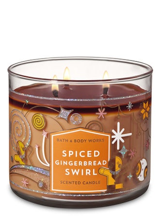 Spiced Gingerbread Swirl 3-Wick Candle