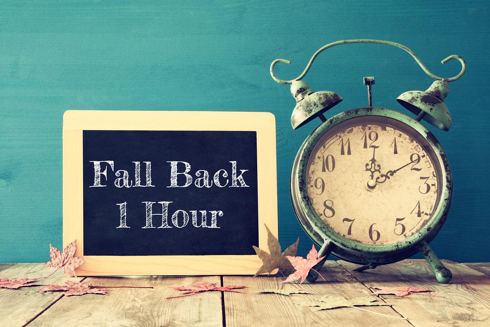 fall back clocks