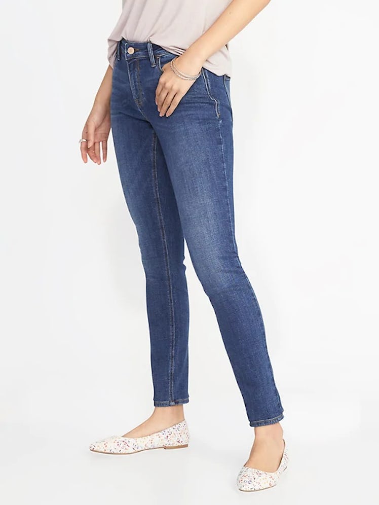 Mid-Rise Super Skinny Rockstar Jeans for Women