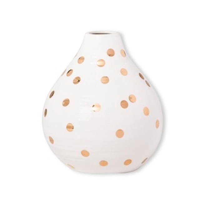 ﻿﻿﻿Opalhouse Gold Dot Vase