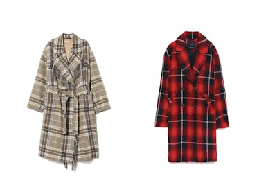 Plaid 2025 coats 2018