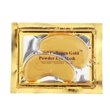 New Crystal 24K Gold Powder Gel Collagen Eye Mask (10 Pairs)