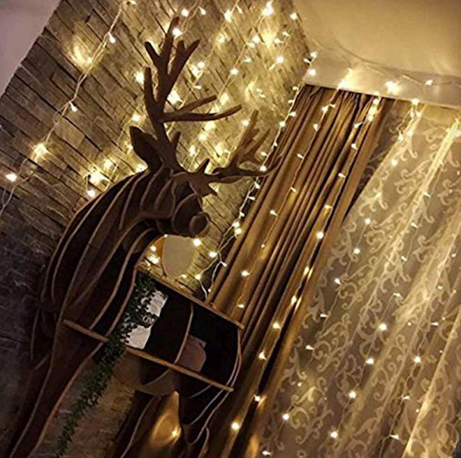 Twinkle Star 300 LED Curtain String Lights