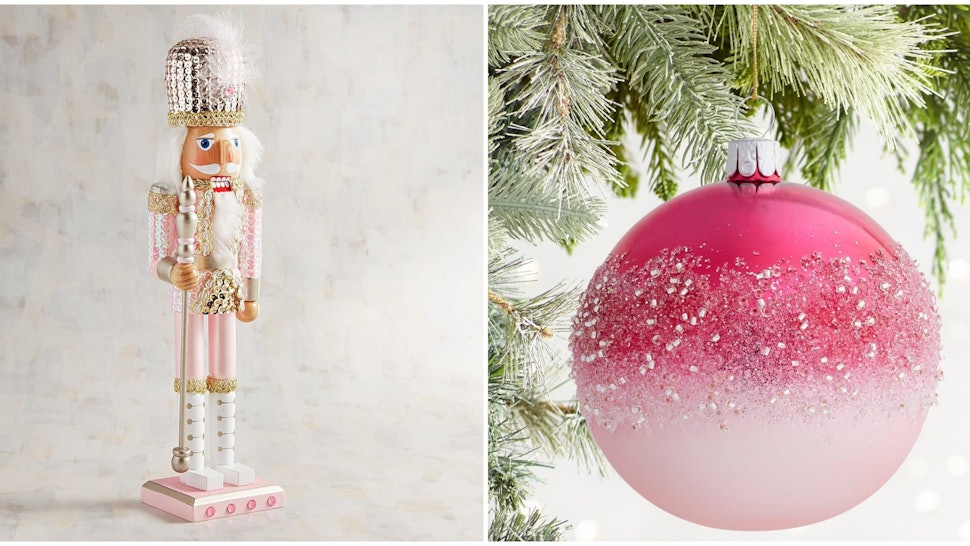 Pier 1 S Millennial Pink Holiday Decorations Are An Instagram Dream