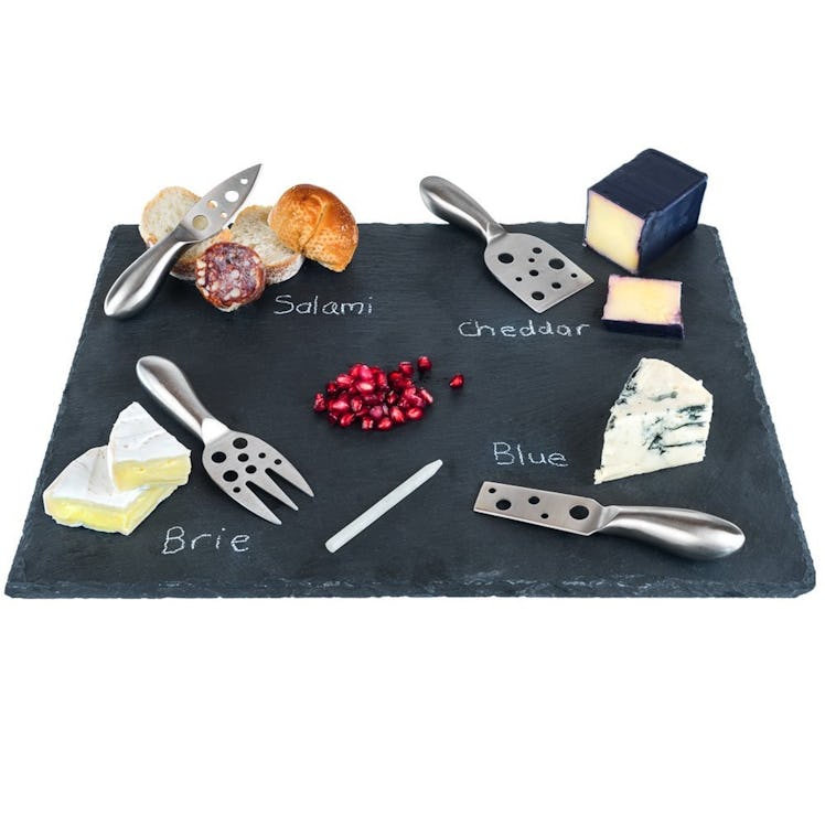 Large Slate Cheese Board Set