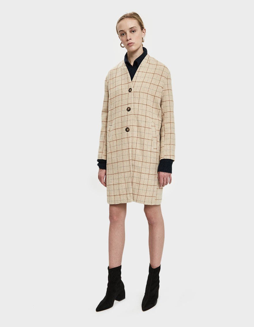 plaid coats 2018