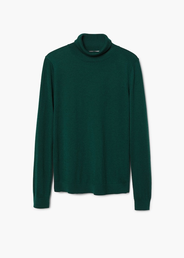 Holland Cooper Astoria Roll Neck Knit in Fern Green - Kate Middleton Tops -  Kate's Closet