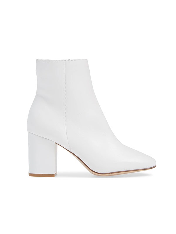 Halogen white outlet booties