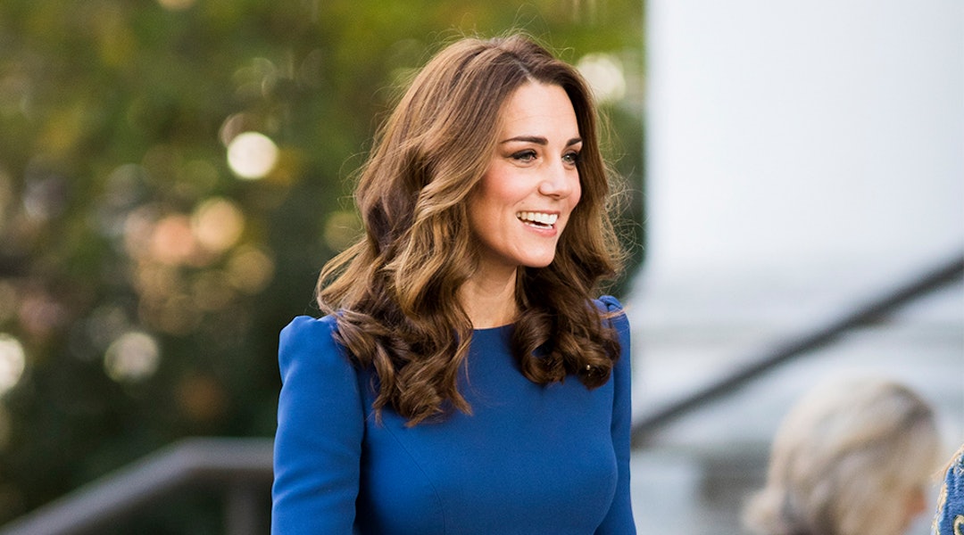 Kate Middleton S Blue Long Sleeve Dress Is A Mainstay In Her