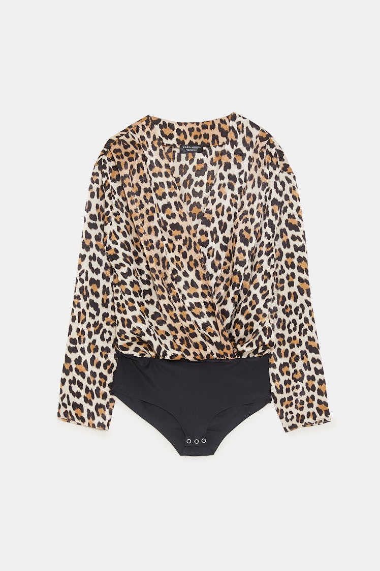 Animal Print Bodysuit