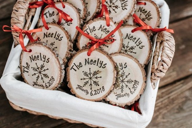 Holiday Wedding Favors