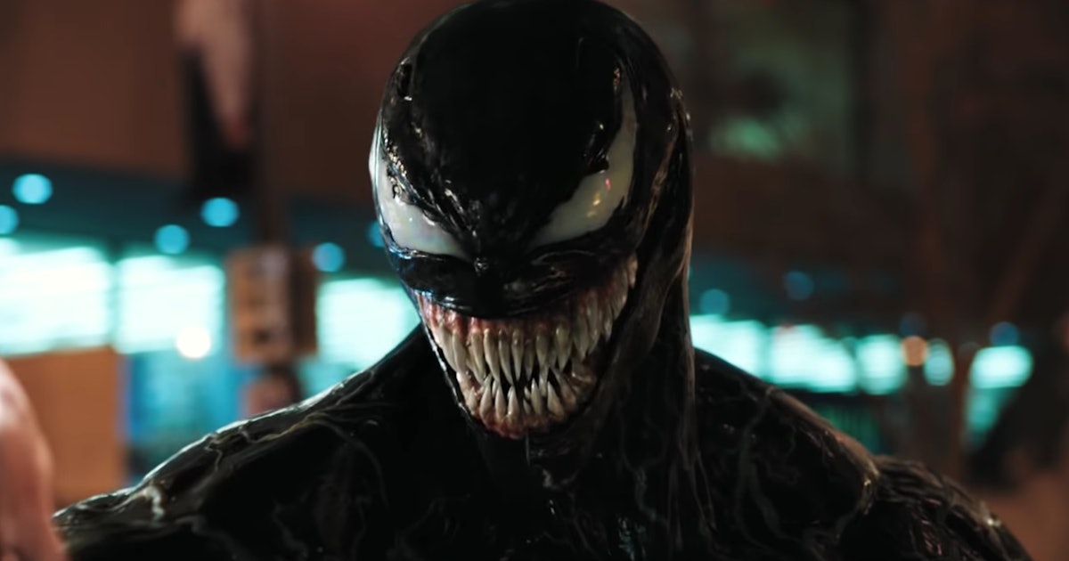 Venom face carnage marvel poly half eyes low tom hardy wonder woman pg entertainment nerdist pancreas voice venoms serkis andy Venom’s Voice Was Created In An Absolutely Bonkers But Really Cool Way