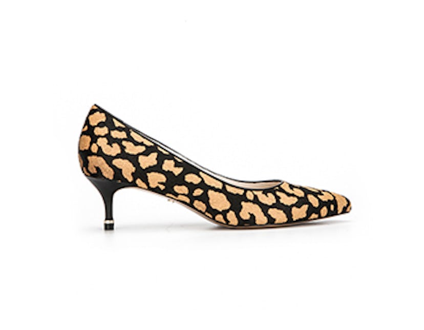 Riley Calf Hair Kitten Heel